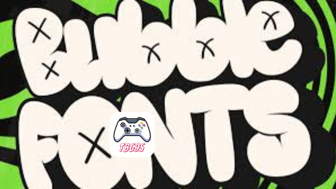 bubble font